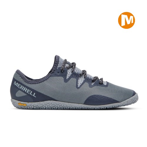 Merrell Vapor Glove 5 Laufschuhe Damen Grau/Navy [DE-SGCVE]